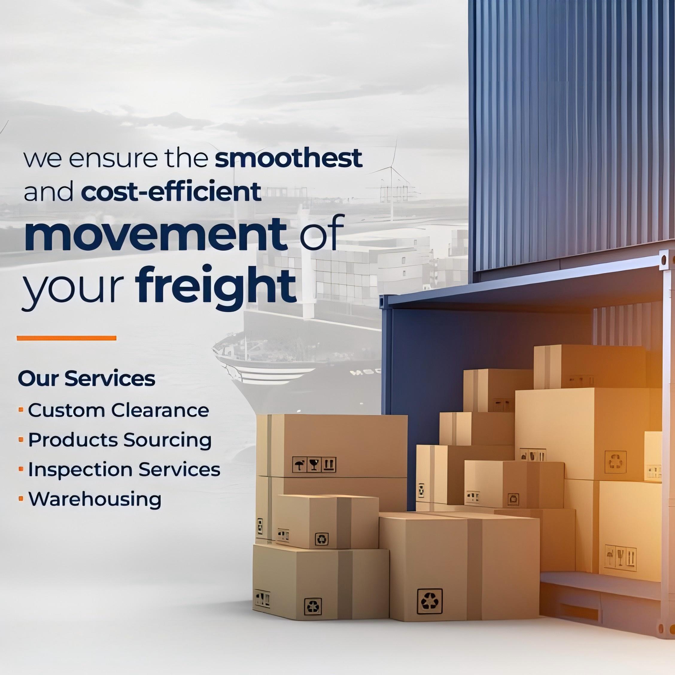 Modern freight train transporting goods across Eurasia
