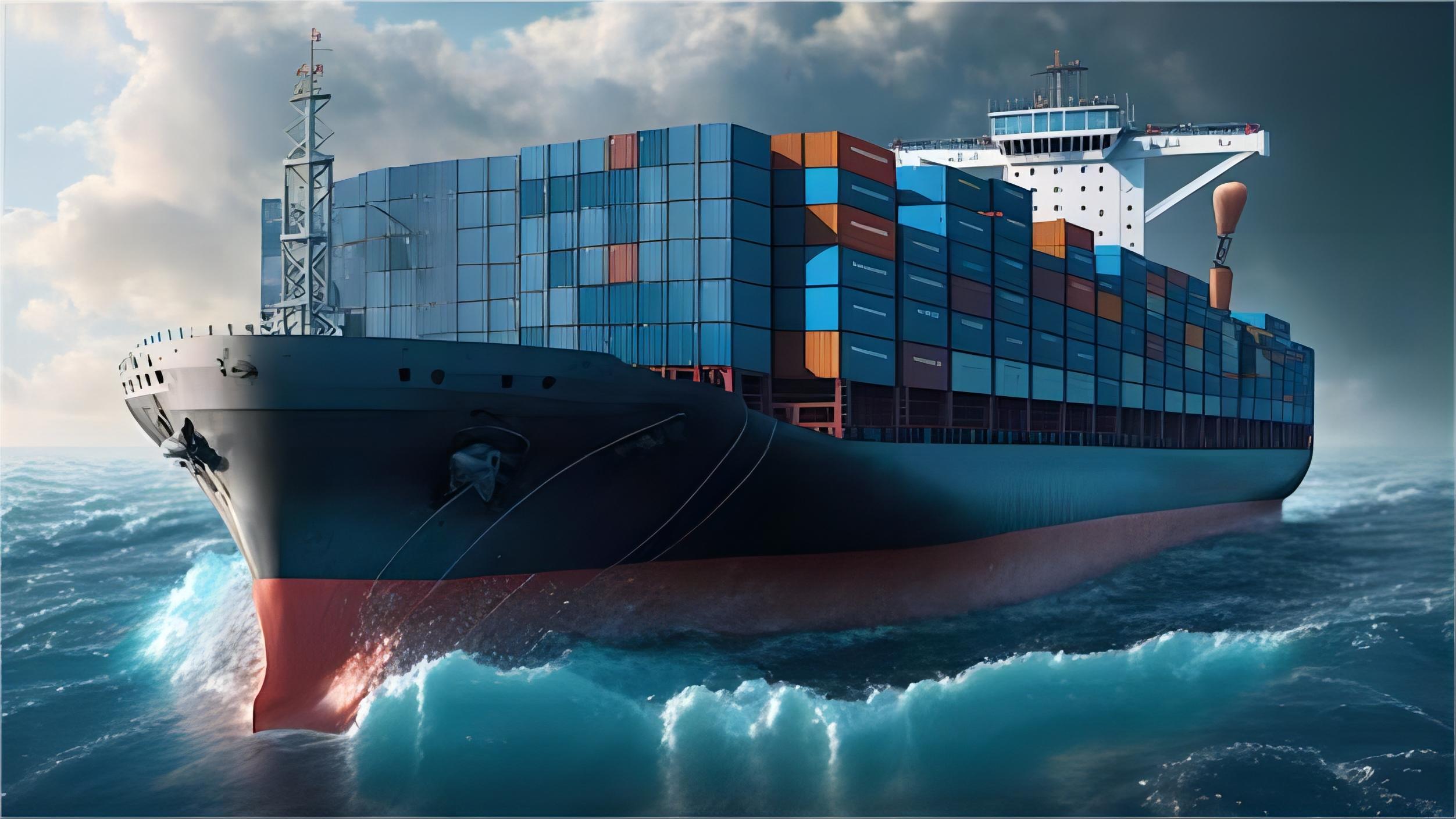 Cargo ship and airplane representing air vs sea freight options from China to New Zealand
