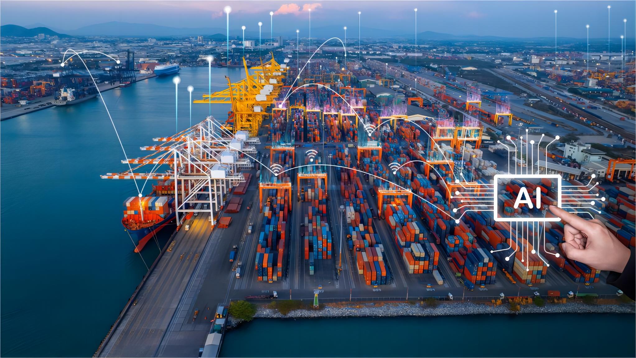 Logistics warehouse processing Australian imports