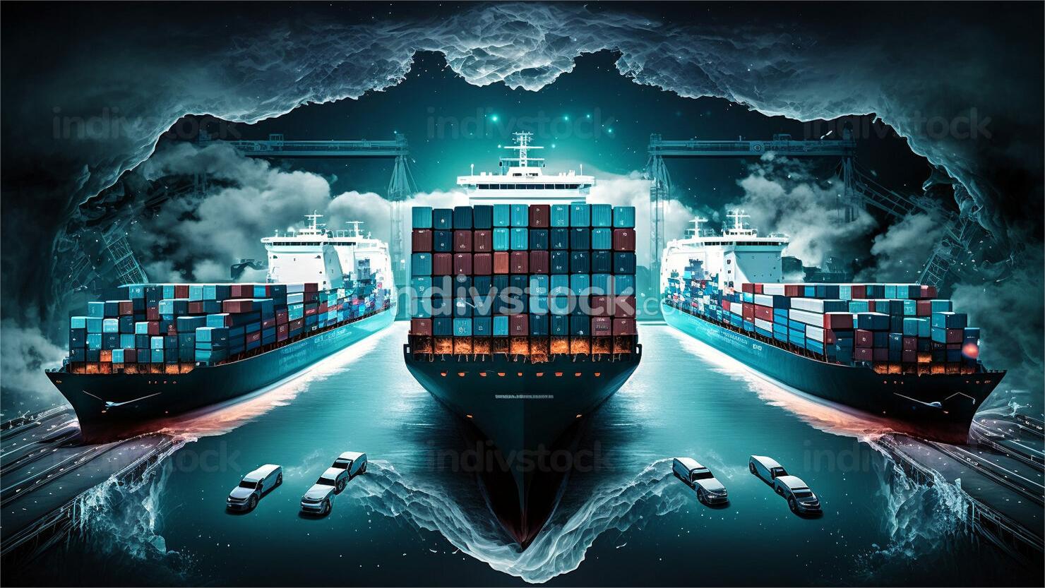 Logistics professional handling customs documentation for NZ import